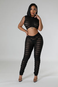 Switch Lanes Pant Set