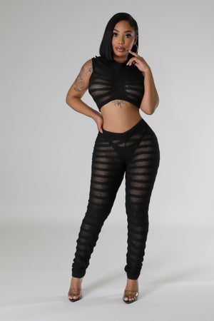 Switch Lanes Pant Set