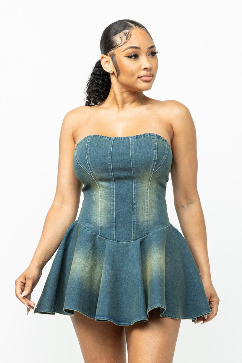 Stacey Denim Dress