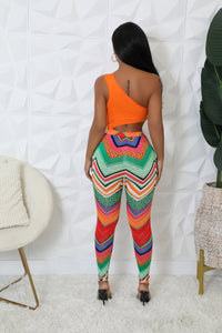 Turn Up The Heat Pant Set