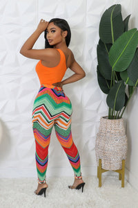 Turn Up The Heat Pant Set