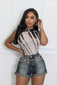 Leave It To Me Denim Short Set