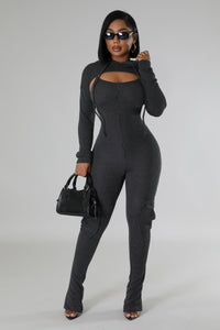 Amelia Babe Jumpsuit Set