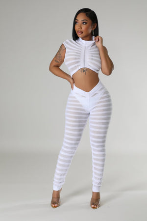 Switch Lanes Pant Set