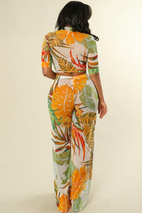 Feeling Tropical Pant Set