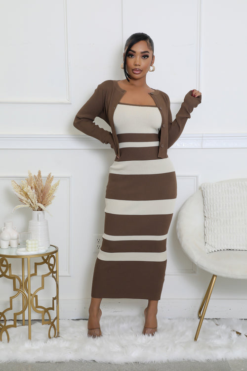 Here For Fall Dress Set