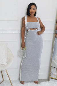 Effortless Baddie Skirt Set