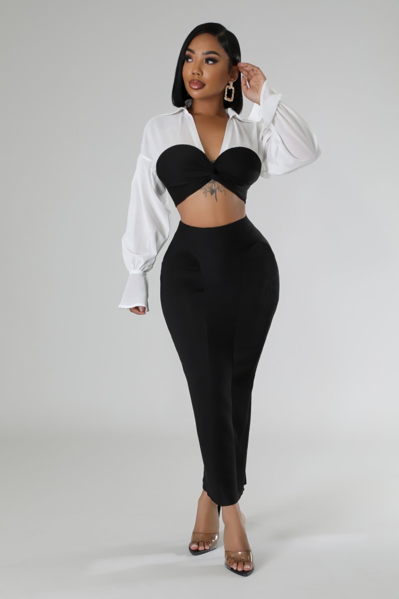 So Sophisticated Skirt Set