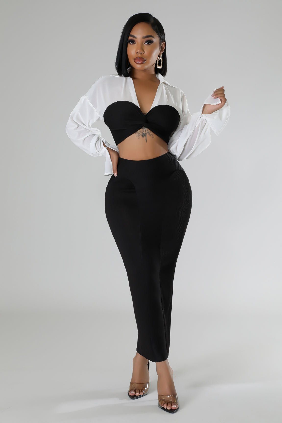 So Sophisticated Skirt Set