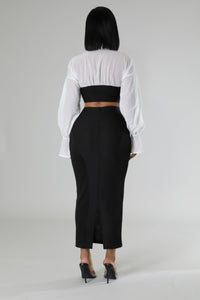 So Sophisticated Skirt Set
