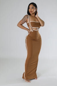 Effortless Baddie Skirt Set