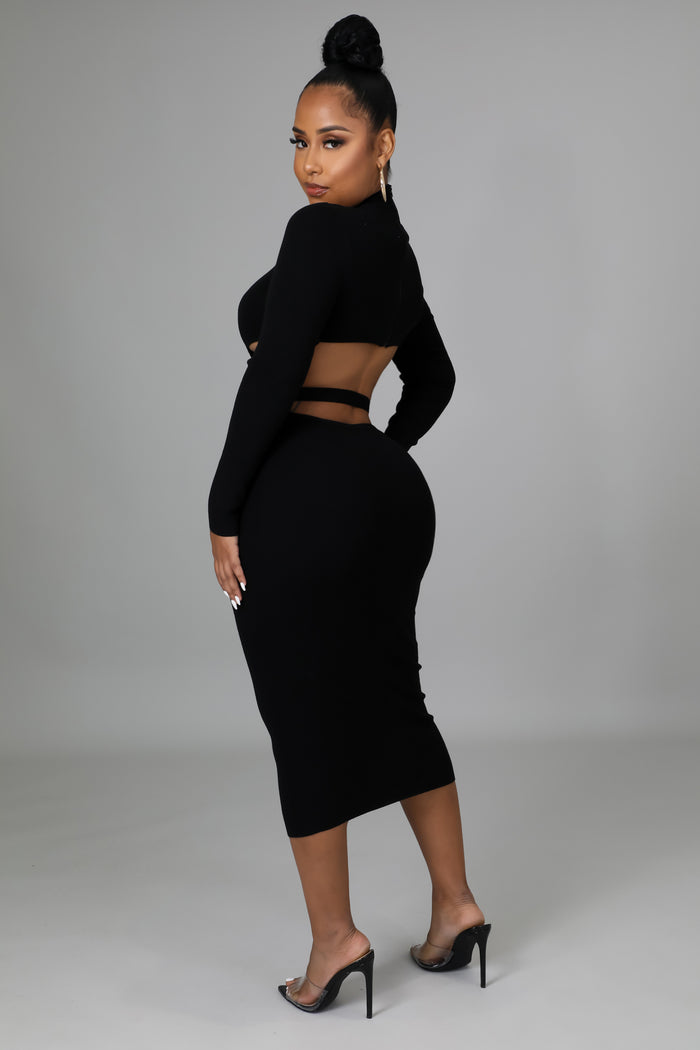Yebbas Heart Midi Dress