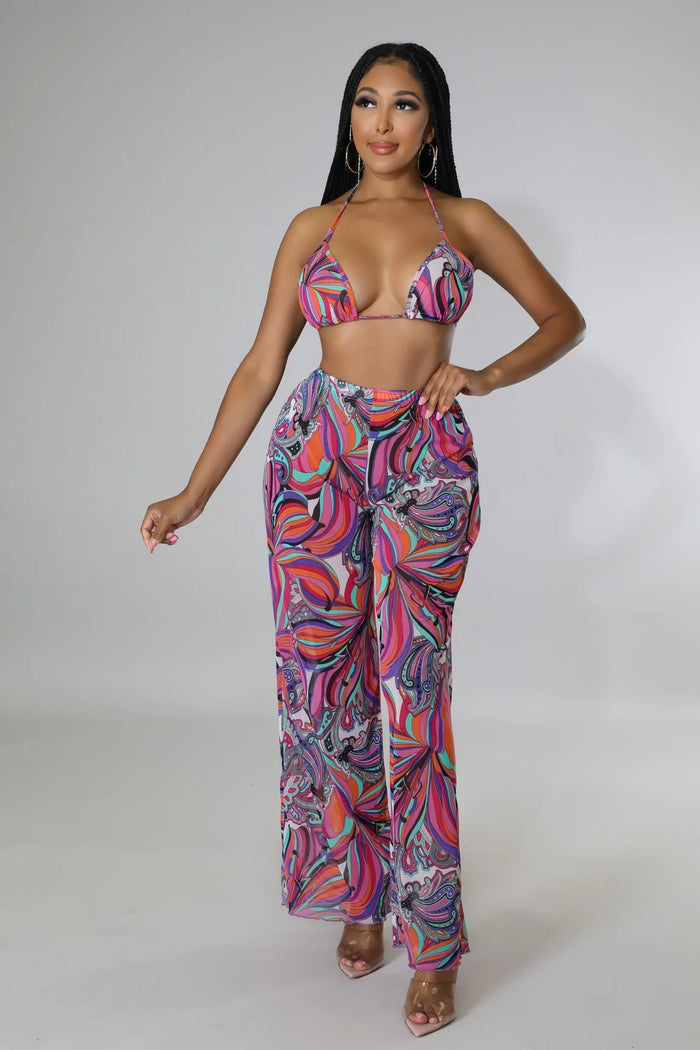 3pc Exotic Locations Swim Set