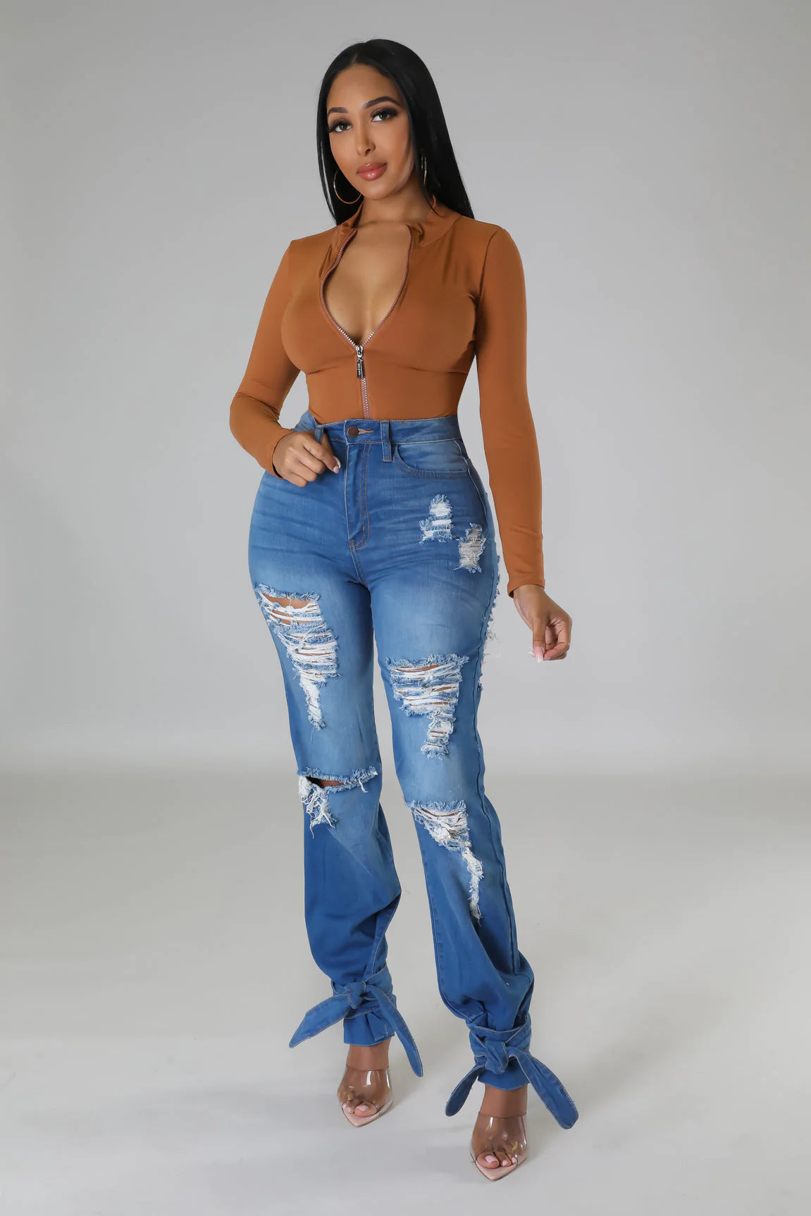 Slime U Out Bodysuit Skirt Set