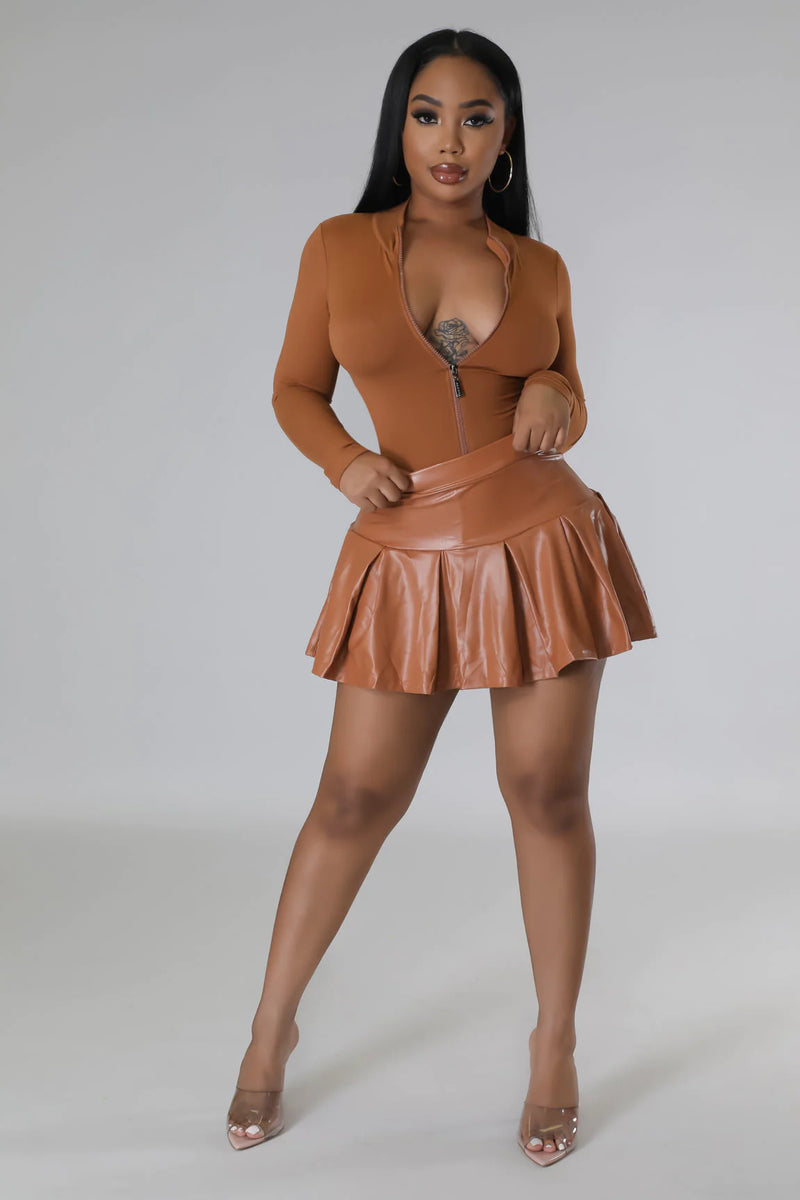 Slime U Out Bodysuit Skirt Set