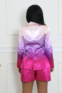 Cocktail Hour Blazer Short Set