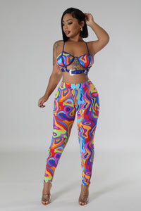 Real Hot Girl Pant Set