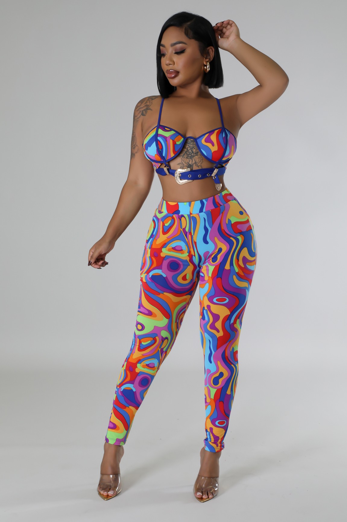 Real Hot Girl Pant Set
