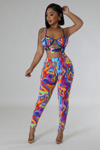 Real Hot Girl Pant Set