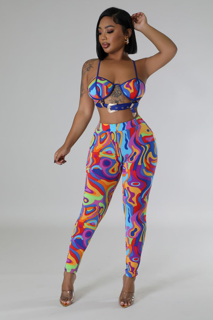 Real Hot Girl Pant Set