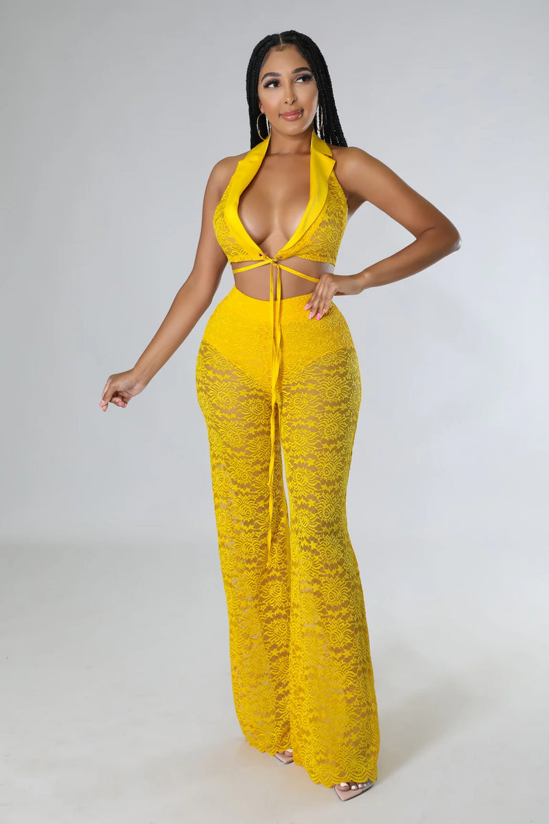 Up For Discussion Pant Set
