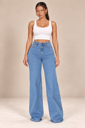 Mimi Wide Leg Flare Jeans