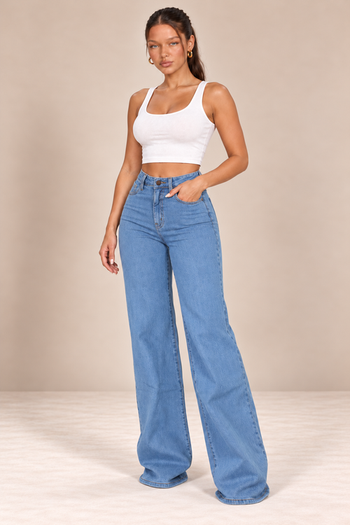 Mimi Wide Leg Flare Jeans