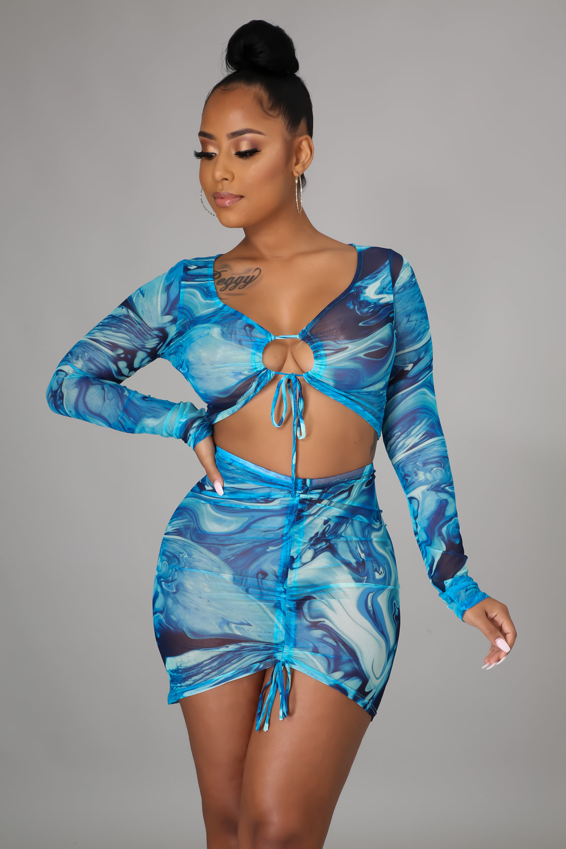 Cutting You Off Skirt Set