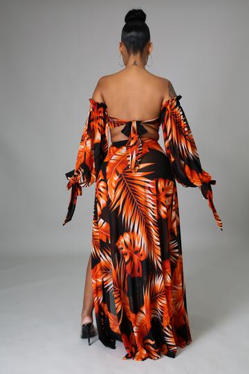 3pc Tropical Palms Swim Set