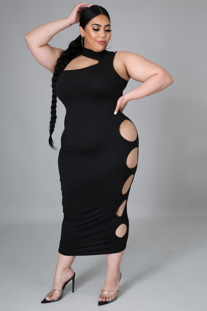 Cut Differently Midi Dress