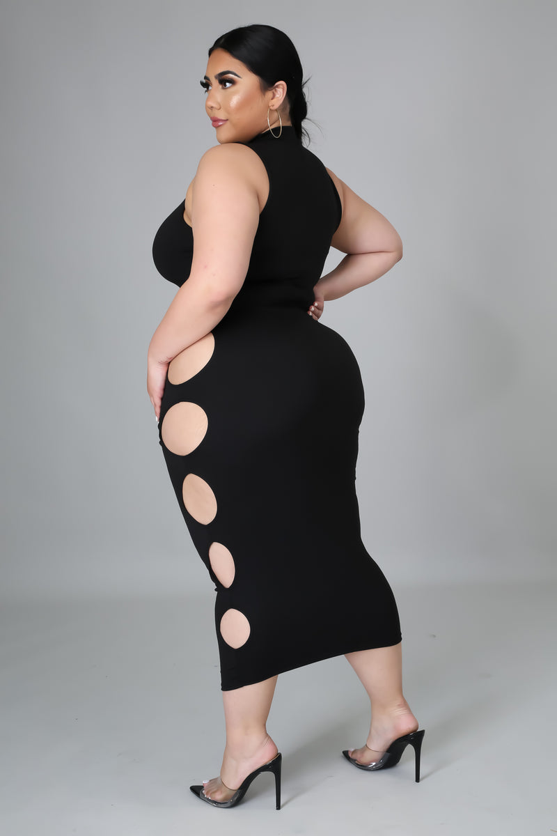 Cut Differently Midi Dress