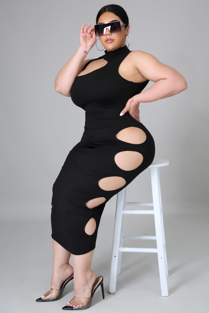 Cut Differently Midi Dress