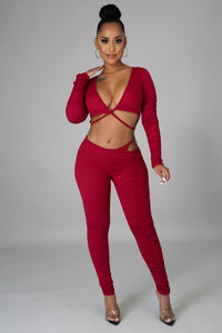 Never Switch Sides Pant Set