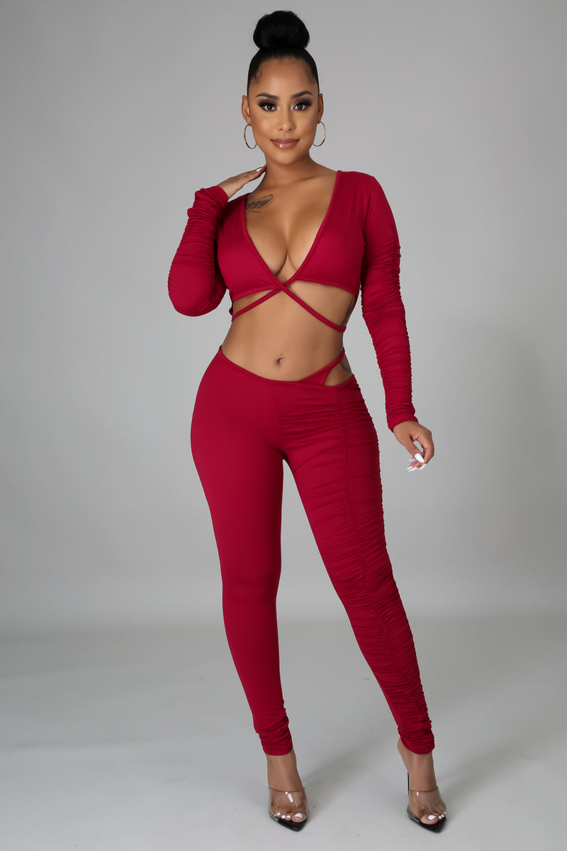 Never Switch Sides Pant Set