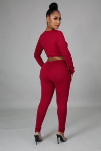 Never Switch Sides Pant Set