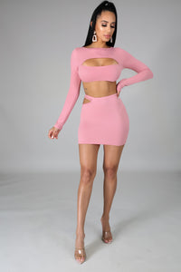 Open Bar Skirt Set