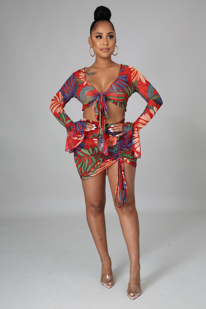Island Gal Skirt Set