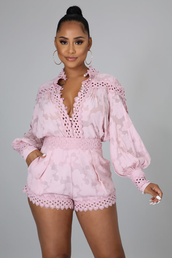 Pretty in Pink Short Set